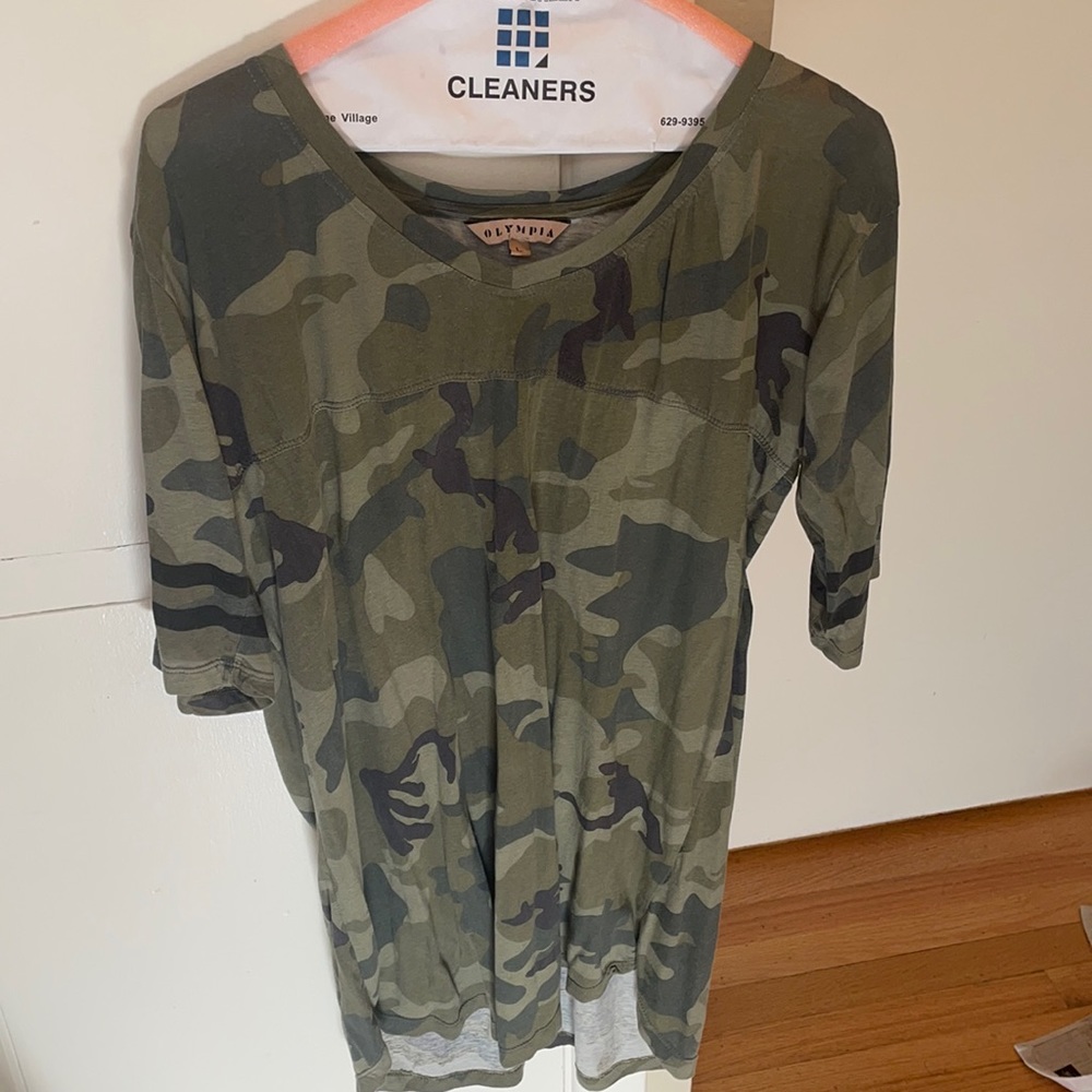 Camo Olympia short dress